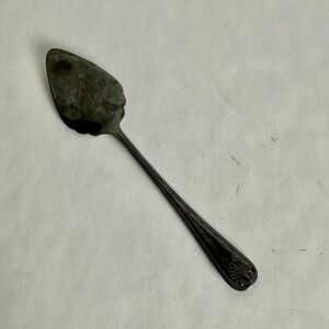 Sheffield England EPNS Cake Server Queens Pattern Serving Utensil Used